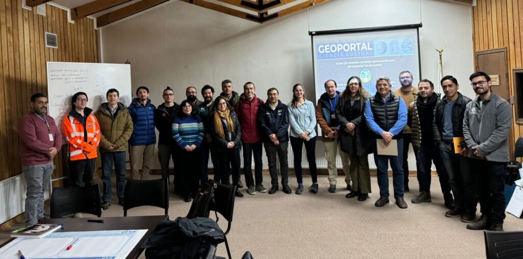 Integrantes del proyecto de IDE Gore Aysen
