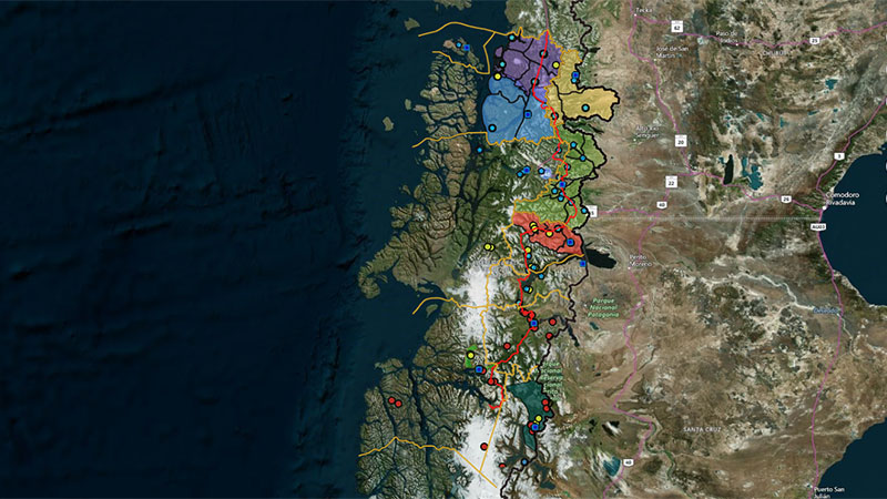 IDE Gore Aysen mapa instrumentos-de-planificacion-regional-PTD-PMDT-y-localidades-aisladas